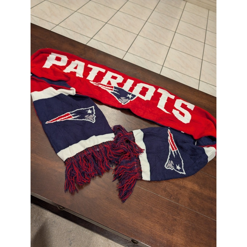 Patriots Big Logo‎ Jacquard Jersey Scarf